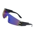 thumbnail image 1 of S SERENABLE Fashion Sunglasses Goggles 400 Eyewear Rimless Gothic for Running Biking blue plated, 1 of 8