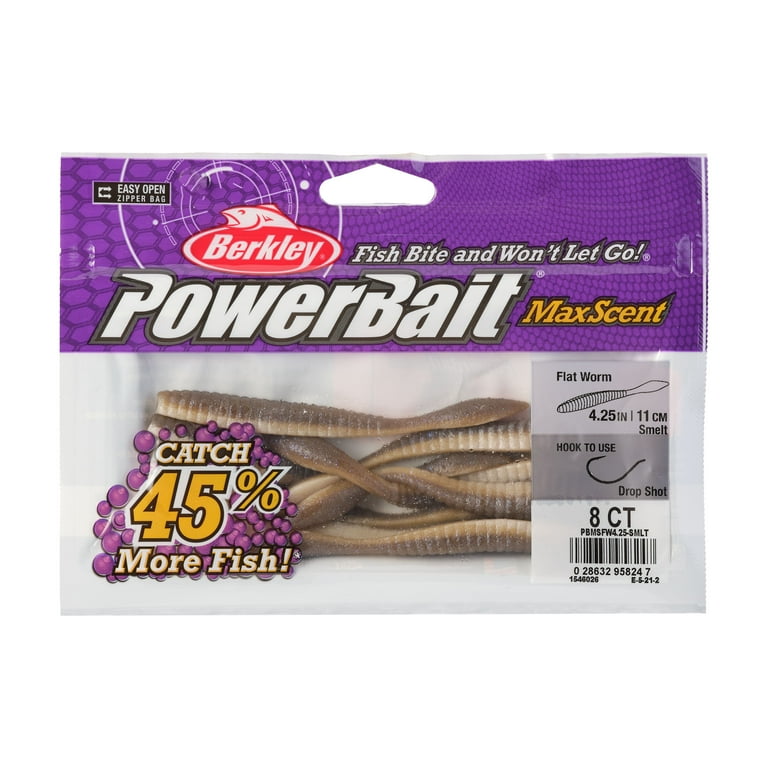 Berkley PowerBait MaxScent ワーム 8個入り　10個 PowerBait® MaxScent Chigger Craw | Berkley Fishing®