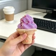 thumbnail image 3 of YWIYIUD 1PC 2.36 Inch Cute IceCreamShaped Model for Stress Reliefing Slow Rising Sensory SqueezeToy for Home Kitchen Cabinet Desk Shops Party Decor and Photography Props, 3 of 7