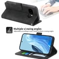 thumbnail image 3 of Wallet Case for Google Pixel 10A Flip Phone Case with Card Slots, Cash Pocket, Kickstand, Magnetic Closure & Wrist Strap, TPU Soft Shell Cover Black, 3 of 6