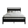 thumbnail image 3 of Ontario Panel Bed for Adult, Clean and Chic Modern Bed Frame, Perfect for Cozy Setups, Neutral Homes & Simple Interior Styles, Box Spring Required, 3 of 12