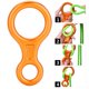 thumbnail image 5 of Figura De Rescate De 35KN, Rappel De Escalada De Alta Resistencia, 8 Anillos, 8 Palabras, Descensor De Cuerda, Equipo De Rescate Para Escalada En Roca, 5 of 7