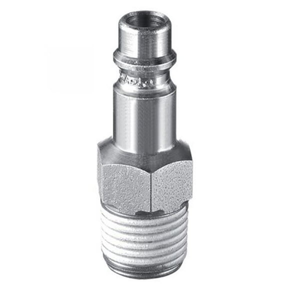 Prevost PVS-ERP076251P3 0.25 in. NPT High Flow Euro Style Male Plug