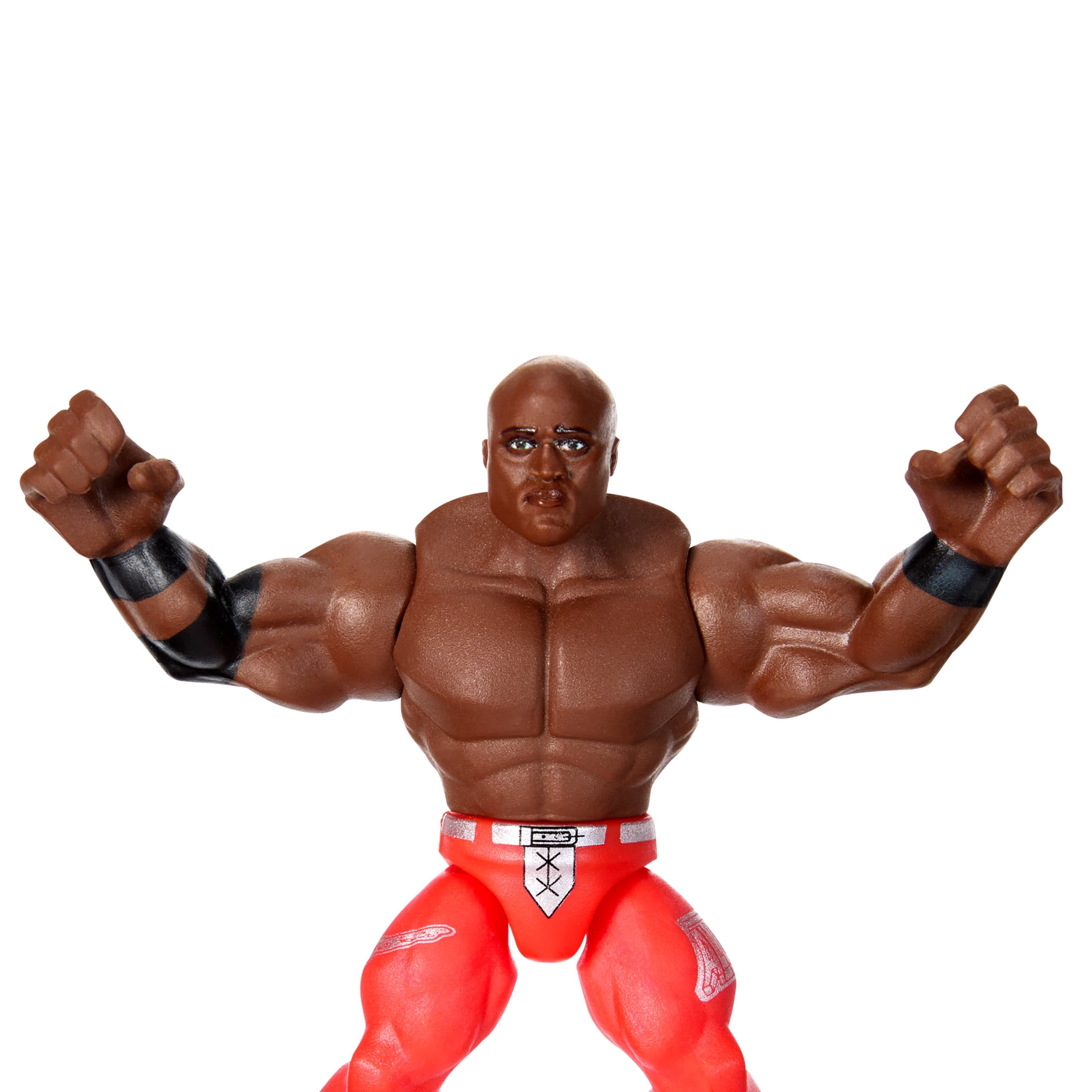 WWE Action Figure Knuckle Crunchers Bobby Lashley with Battle Accessory