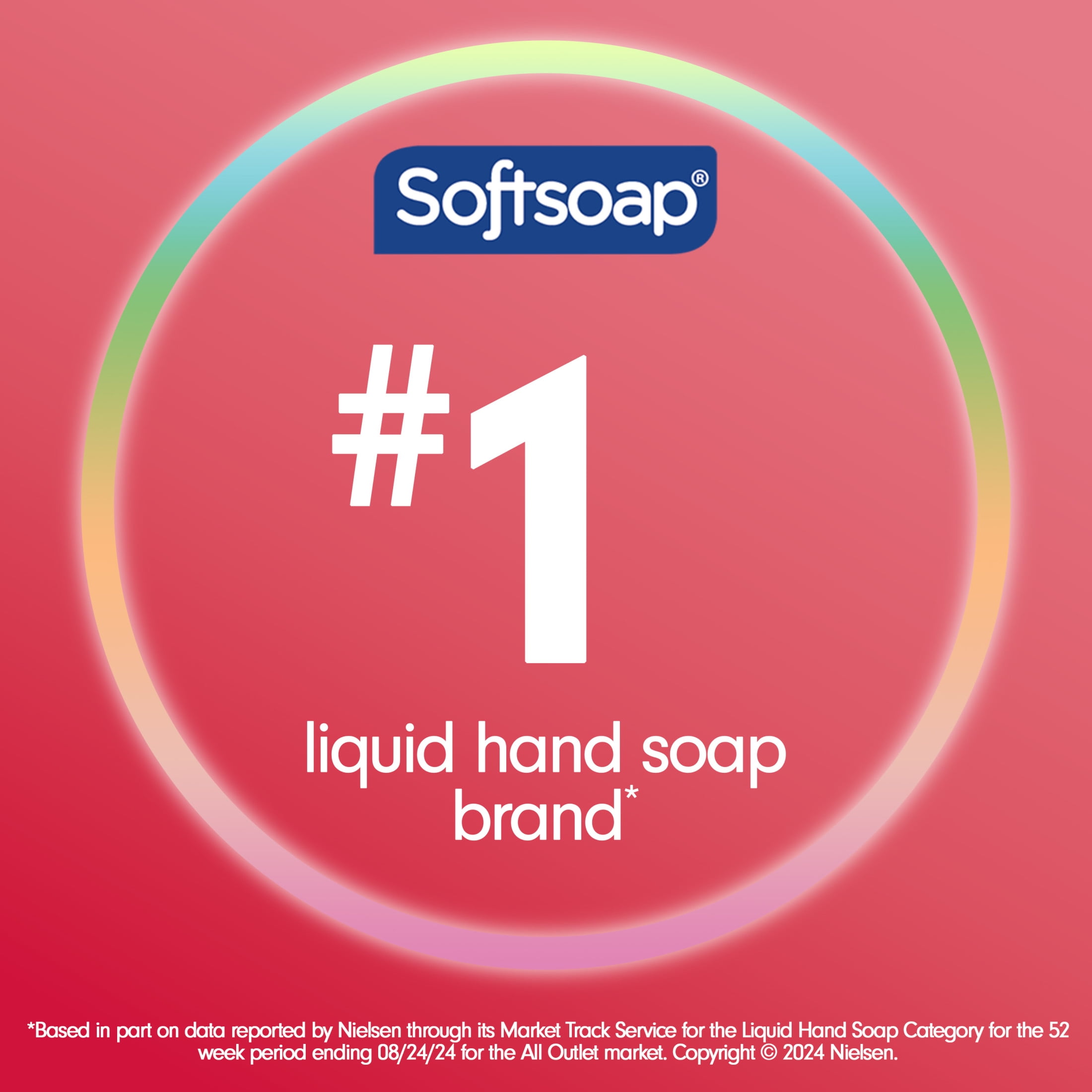 Softsoap Limited Edition Liquid Hand Soap, Watermelon Scent, 6.25 fl oz Pump Bottle