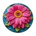 thumbnail image 1 of Huanglei 3D Floral Area Rug Non Slip Floor Mat For Living Room And Entryway, 1 of 6