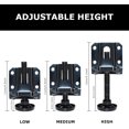 4 PCS Heavy Duty Adjustable Leveling Feet for Furniture,Hexagon Nuts