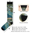 thumbnail image 3 of FORMRS Womens Knee High Socks Casual Long Thick Travel Daily Wear, 1 Pair, Yellow Tree, 3 of 6