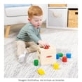 thumbnail image 3 of Cubo de madera Melissa & Doug SpinMaster para clasificar formas, 3 of 4
