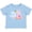 AE-Light Blue, variant on New to the Flock Cute Baby Flamingo Boys or Girls Baby T-Shirt