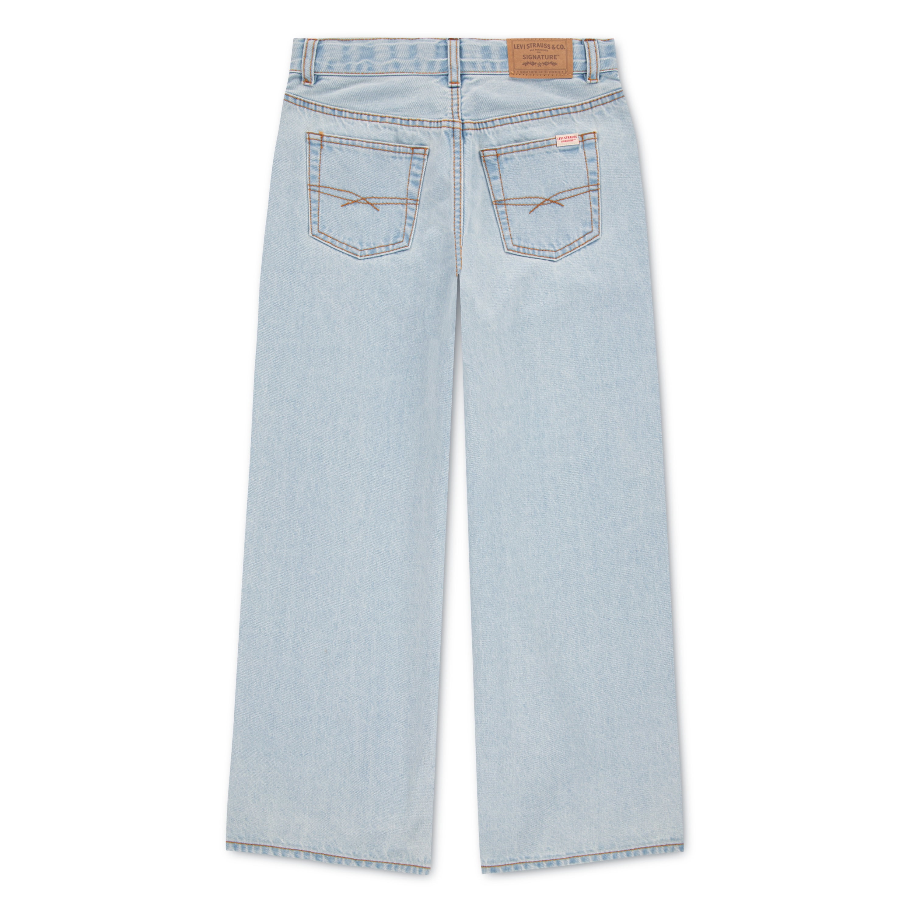 Levi Strauss Signature Girls Floral Baggy Jeans, Sizes 5-18