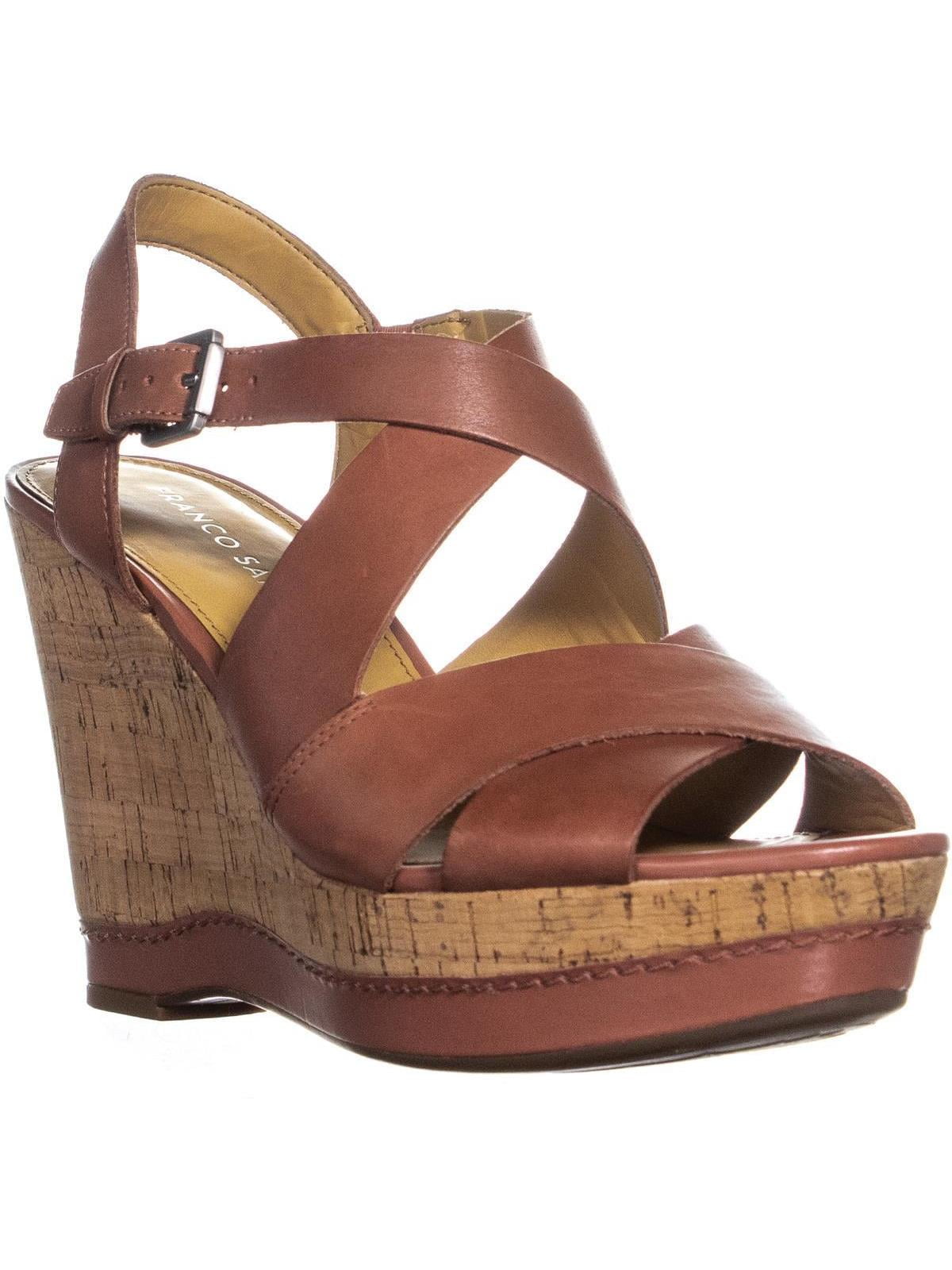 franco sarto peep toe wedge
