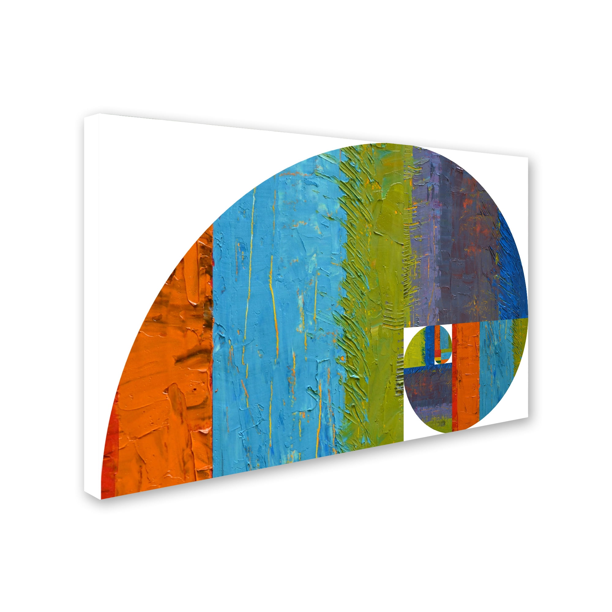 Trademark Fine Art "Fibonacci Spiral" Canvas Art by Michelle Calkins -  Walmart.com