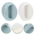 thumbnail image 1 of KONTONTY 10Pcs Plastic Pull Handles for Doors Gum Blue Push and Pull Helper, 1 of 8