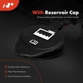 thumbnail image 3 of A-Premium Engine Coolant Overflow Recovery Reservoir Tank [with Cap] Compatible with Chevrolet Impala 2006-2011 3.5L 3.9L, Monte Carlo 2006-2007 3.5L 3.9L & Buick LaCrosse 2005-2008 3.6L, 3 of 5