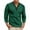 Green, variant on KHONTS Men's Henley Long Sleeve Shirts Casual Button T-Shirt Classic Basic Cotton Lightweight Stylish Pullover Tees White XXXL