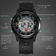 thumbnail image 4 of Reloj Deportivo Digital para Hombre Elegante Reloj de Pulsera Resistente Al Agua con Alarma Multifunción Cara Grande para Actividades Al Aire Libre ANGGREK  Otros, 4 of 8