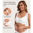 thumbnail image 4 of MANIFIQUE Posture Corrector Bra for Women Front Closure Bra Full Coverage Non Padded Wirefree, 4 of 7