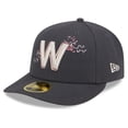 thumbnail image 3 of Men's New Era Graphite Washington Nationals 2022 City Connect Low Profile 59FIFTY Fitted Hat, 3 of 6
