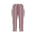 thumbnail image 3 of Workout Capris Leggings for Women New 2025 Womens Beach Vacation Leggings Stripe Printed Capris Pants Butt Lift Tummy Suits Capris Leggings Cropped Trousers Ladies Yoga Pants Red L, 3 of 6