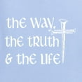 thumbnail image 5 of Wild Bobby The Way, The Truth & The Life Inspirational/Christian Women Graphic Tee, Light Blue, 3X-Large, 5 of 5