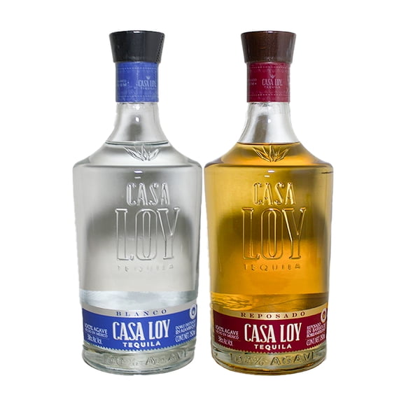 Tequila Casa Loy Blanco 750ml + Tequila Casa Loy Reposado 750ml