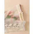thumbnail image 4 of Women's 3 Pairs Sheer Mesh Socks Floral Thin Socks, 4 of 5