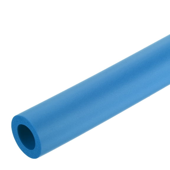 Uxcell Foam Tubing for Handle Grip Support 0.71 inch ID 1 3/16 inch OD 1ft Length Blue