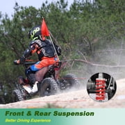 X-Pro Brand New Thunder 40cc Mini Gas ATV for Kid with 4 Stroke Pull Start, Disc Brake 6 Tires