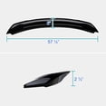 thumbnail image 3 of Spec-D Tuning Glossy Black "Track Pack Style" ABS Rear Trunk Spoiler Compatible with 2015-2022 Ford Mustang Models, 3 of 7