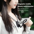 thumbnail image 2 of Mobile Phone Holder, Magnetic Neck Bracket, First Person Perspective, Adjustable Angle, 2 of 12