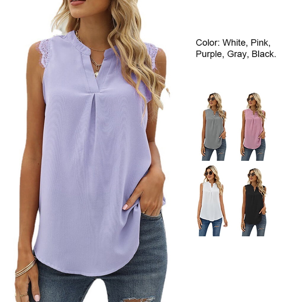 T-Shirt Sans Manches Débardeur Vêtement D'intérieur Mode Décontracté