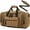 Khaki, variant on 35-40L Expandable Canvas Travel Duffle Bag for Men,  Overnight Weekender Bag with Multi-pocket, Khaki