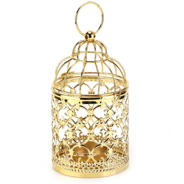 Vintage CandlestickCandle Lanterns Birdcage Shape Home Decoration Candle Lanterns Time-Tested Durability