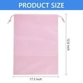 thumbnail image 2 of Tripumer 10 Pcs Travel Shoe Bags Portable Shoe Bags Non-Woven Fabric Travel Shoe Bags with Rope for Men And Women Pink, 2 of 7