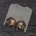 thumbnail image 3 of TOGETHER FOREVER Romantic Skulls Unisex Garment-Dyed T-shirt, 3 of 10