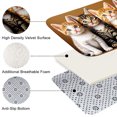 thumbnail image 7 of Four Cute Kittens Flannel Bath Mat 16x24 Inches, Soft Absorbent Non-Slip Bathroom Rug, Machine Washable Floor Mat for Shower, 7 of 7