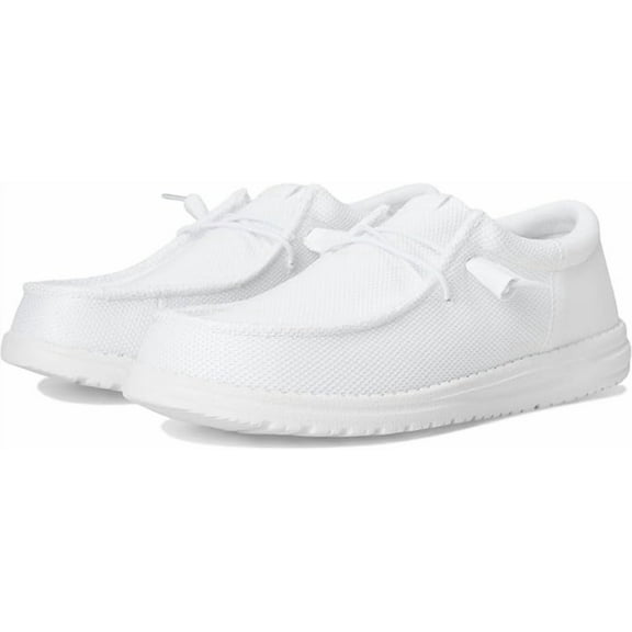 HEYDUDE Wally Funk Mono White Men's Size 8