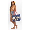 thumbnail image 6 of Aloha Collection Reversible Holo Holo Lightweight Splash-proof Beach Tote Bag, 6 of 6