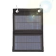 thumbnail image 1 of Amdohai 4W Foldable Solar Charger With USB Port 2PCS Carabiner Portable Solar, 1 of 8