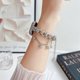 thumbnail image 3 of Crystal Beads Strap for Apple Watch Series 10 9 8 7 SE 6 5 4 3 2 1 42mm 41mm 40mm 38mm Sliding Brace, 3 of 4