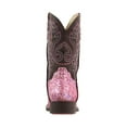 thumbnail image 3 of Roper Girls Southwest Glitter Square Toe Cowboy   Mid Calf Boots, 3 of 7
