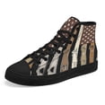 thumbnail image 7 of Be Kind Hands High Top Canvas Shoes Sneakers Black Size 4.5, 7 of 7