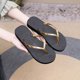 thumbnail image 1 of Chanclas de verano para mujer, zapatos de playa de fondo plano, sandalias, zapatos para mujer, zapatillas deslizantes para interior de casa, calzado para mujer, 1 of 7