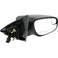 thumbnail image 3 of Mirror Compatible With 2012-2017 Ford Taurus 2014-2017 Special Service Police Sedan Right Passenger Side w/ Blind Spot Corner Glass Textured Black Kool-Vue, 3 of 7