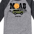 thumbnail image 3 of Instant Message - Moab, Utah - Toddler & Youth Raglan Graphic T-Shirt, 3 of 5