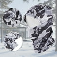 thumbnail image 4 of Unique Bargains 1 Pc Quick-drying Ice Silk Camouflage Balaclava Face Mask Gray, 4 of 5