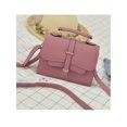 thumbnail image 3 of Gomelly Ladies Tote Bag Large Capacity Handbag PU Leather Shoulder Bags Women Crossbody Travel Satchel Multi Pockets Purse Dark Pink, 3 of 9