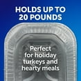 thumbnail image 5 of EZ Foil 20 LB Disposable Roasting Pans, 16 x 11.75 x 2.5 in., 2 Count, 5 of 7