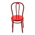thumbnail image 1 of Milaget Chaise Miniature de Maison de Poupée Décoration de Maison de Poupée Accessoires Photo de Simulation Robustes pour Base Miniature Jardin Féerique Modèle Train Dioramas Rouge, 1 of 9